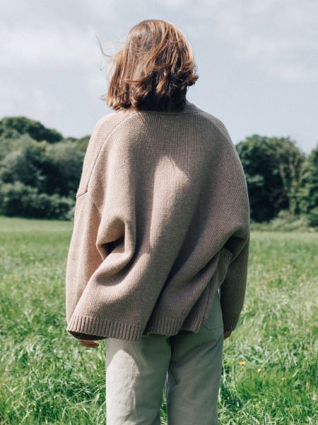 Eyre Stickad Cardigan Finisterre