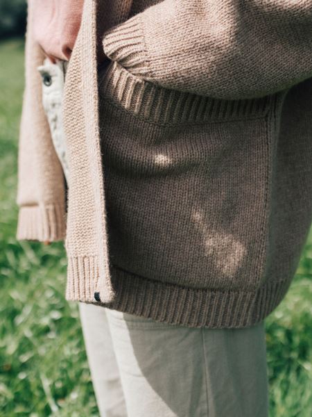 Eyre Stickad Cardigan Finisterre
