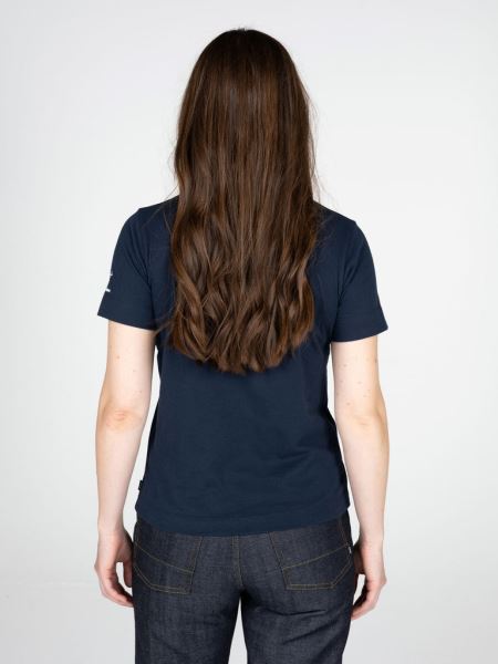 Finisterre Dam Lucas Beaufort Finisterre Kortärmad T-shirt Marinblå