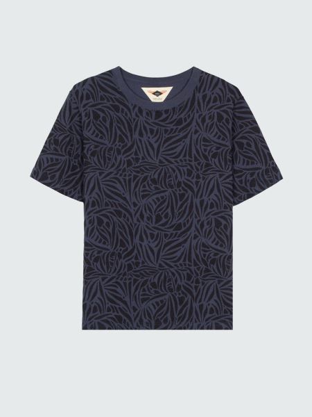 Finisterre Dutson T-shirt Med Indigotryck