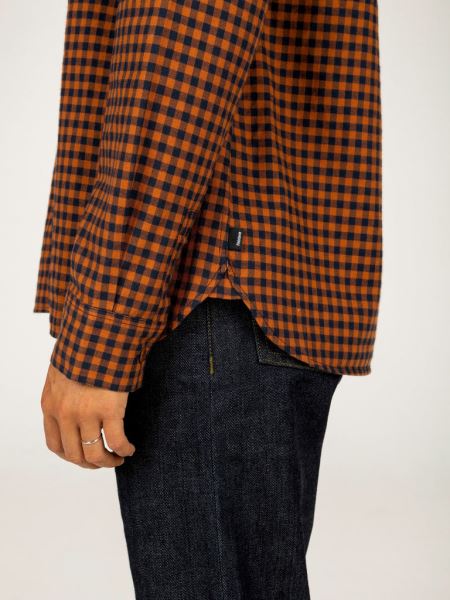 Kopparrutig Gärdsmyg Rutig Skjorta Finisterre