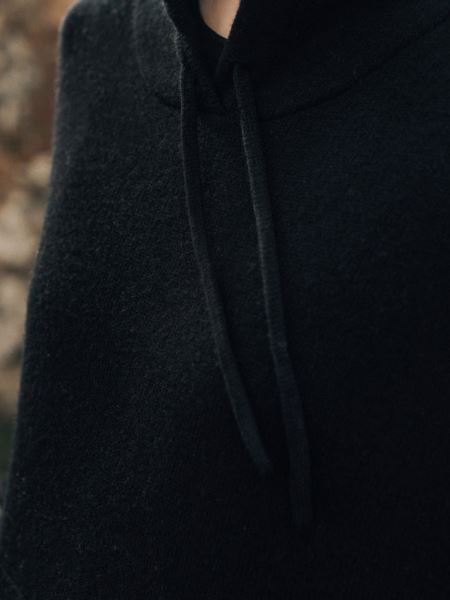 Fossey Hoodie Svart Finisterre