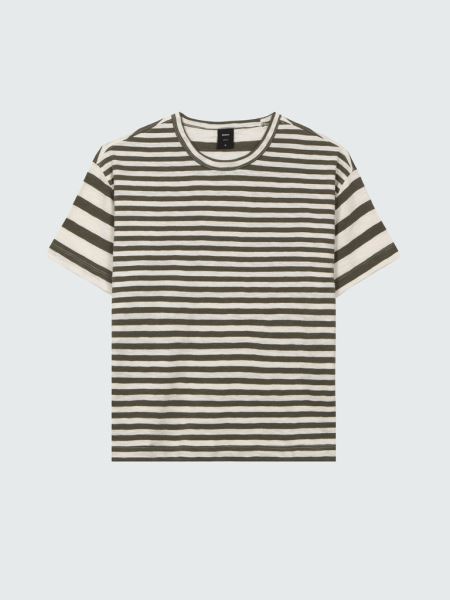 Oliv/vit Dart T-shirt Finisterre