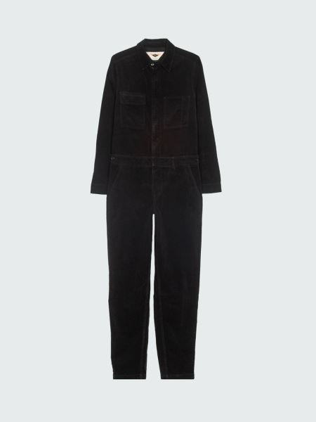 Cord Pennan Zip Jumpsuit Svart Finisterre