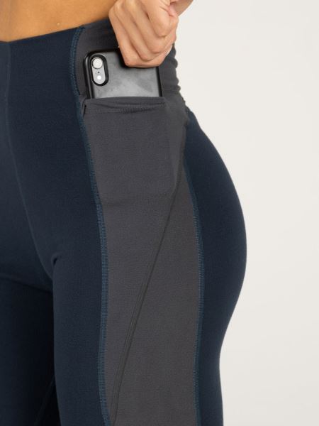 Finisterre Navy/charcoal Zonda Legging