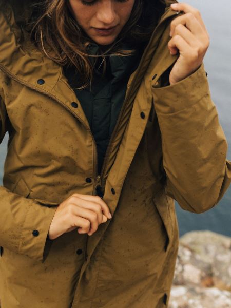 Fortis Vattentät Parkasjacka Finisterre Breen