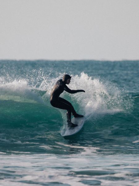 Finisterre Dam Nieuwland 5 Mm Yulex Våtdräkt Med Luva Bläck