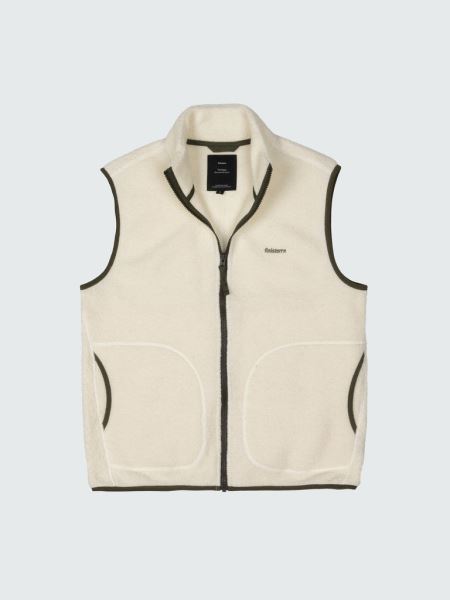Ecru Finisterre Hegen Ull Gilet