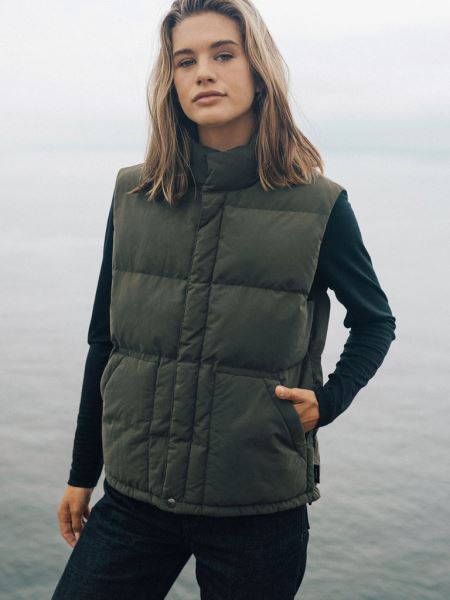 Mörk Oliv Finisterre Fourier Isolerad Gilet
