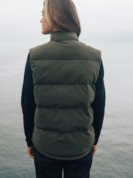 Mörk Oliv Finisterre Fourier Isolerad Gilet