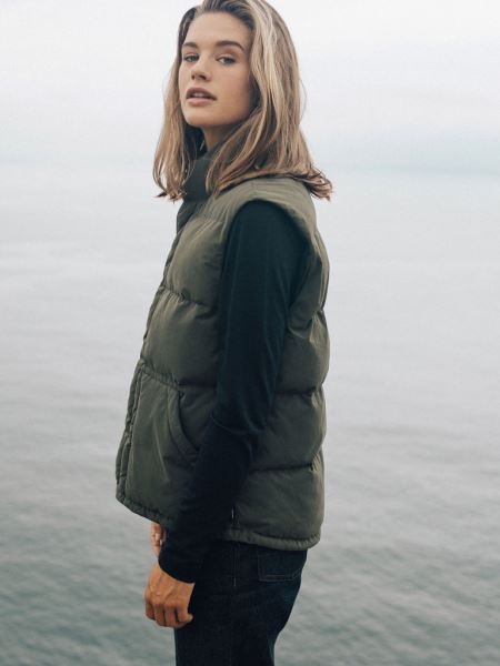 Mörk Oliv Finisterre Fourier Isolerad Gilet