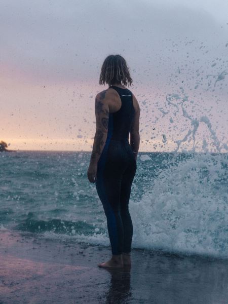 Nieuwland 2e Yulex Long Jane Baddräkt Ink/lapis Finisterre