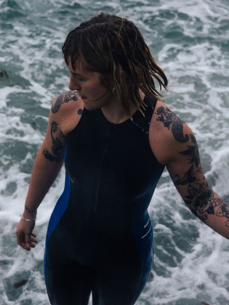 Nieuwland 2e Yulex Long Jane Baddräkt Ink/lapis Finisterre