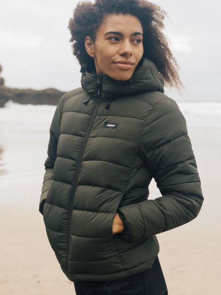 Finisterre Nebulosor Isolerad Jacka Mörk Oliv