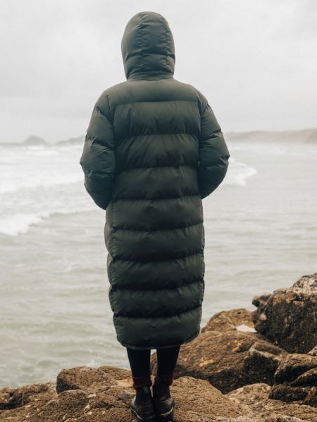 Mörk Oliv Finisterre Fourier Isolerade Parkas