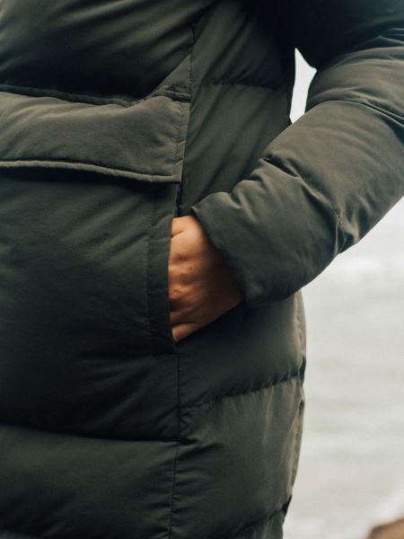 Mörk Oliv Finisterre Fourier Isolerade Parkas