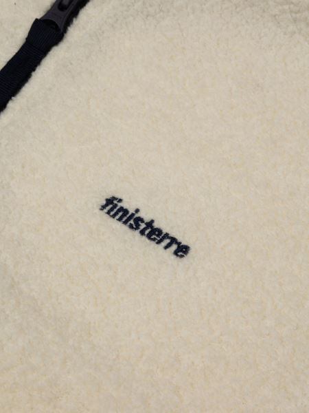 Budock Ull Smock Fleece Ecru Finisterre