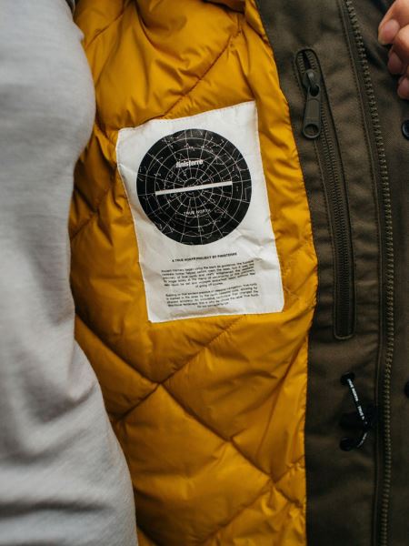 Vellus Vattentät Parkas Finisterre Mörk Oliv