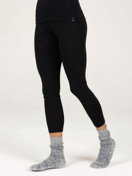 Svarta Finisterre Zephyr Leggings I Merinoull