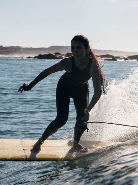 Svart Nieuwland 2e Yulex Lång Jane Baddräkt Finisterre Special